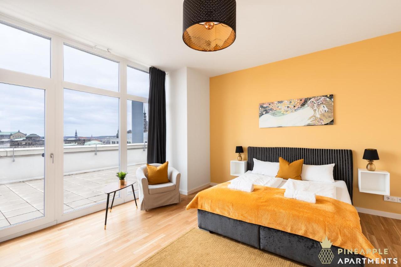 דרזדן Pineapple Apartments Penthouse Am Zwinger - 162 Qm - 1X Free Parking מראה חיצוני תמונה